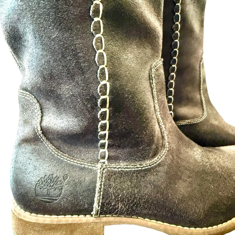 Women's Tall Faux-Shearling Lined Black Boot
